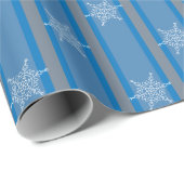 Spaß und Extravagante Schneeflocke Geschenkpapier (Rolleneckpunkt)