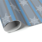 Spaß und Extravagante Schneeflocke Geschenkpapier (Rolleneckpunkt)