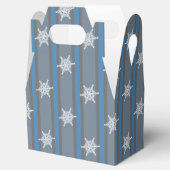 Spaß und Extravagante Schneeflocke Geschenkschachtel (Geöffnet)