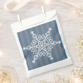 Spaß und Extravagante Schneeflocke Geschenktütchen (Ausgeschnitten)