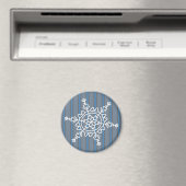 Spaß und Extravagante Schneeflocke Magnet (In Situ (Geschirrspüler))