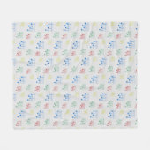 Spaß und Extravagante Ukulele Tuning Song Musiknot Fleecedecke (Vorderseite (Horizontal))