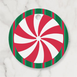 Spaß und Extravagante Weihnachten Pfefferminzbonbo Geschenkanhänger