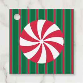 Spaß und Extravagante Weihnachten Pfefferminzbonbo Geschenkanhänger