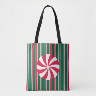 Spaß und Extravagante Weihnachten Pfefferminzbonbo Tasche