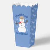 Spaß und Extravagante Weihnachten Snowman Detectiv Geschenkschachtel (Vorderseite)