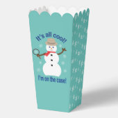 Spaß und Extravagante Weihnachten Snowman Detectiv Geschenkschachtel (Vorderseite)