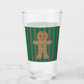Spaß und Extravagante Weihnachtsmann Glas (Rückseite)