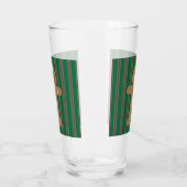 Spaß und Extravagante Weihnachtsmann Glas (Links)