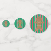 Spaß und Extravagante Weihnachtsmann Konfetti (Vorderseiten)