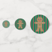 Spaß und Extravagante Weihnachtsmann Konfetti (Rückseiten)
