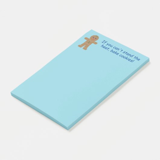 Spaß und Extravagante Weihnachtsmann Post-it Klebezettel (angewinkelt)