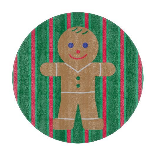 Spaß und Extravagante Weihnachtsmann Schneidebrett (Vorderseite)