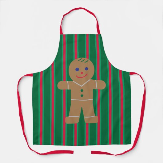 Spaß und Extravagante Weihnachtsmann Schürze (Vorderseite)