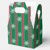 Spaß und Extravagante Weihnachtsschneeflocke Geschenkschachtel (Geöffnet)