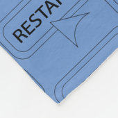 Spaß und Extravaganter benutzerdefinierbarer Neust Fleecedecke (Ecke)