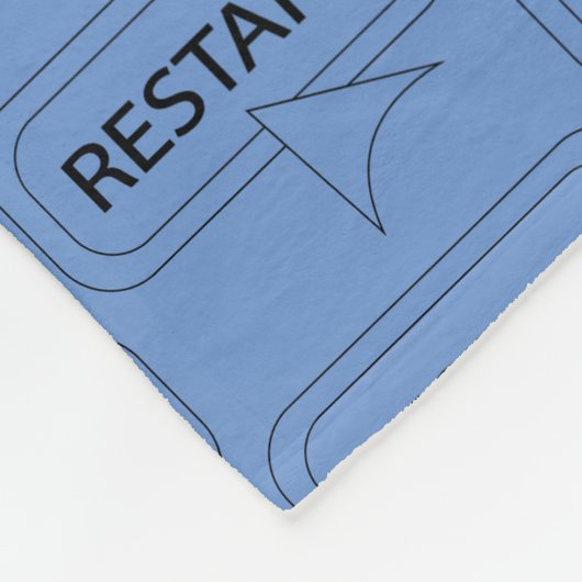 Spaß und Extravaganter benutzerdefinierbarer Neust Fleecedecke (Ecke)