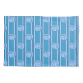 Spaß und Extravaganter individualisierbarer Royal  Kissenbezug (Rückseite)