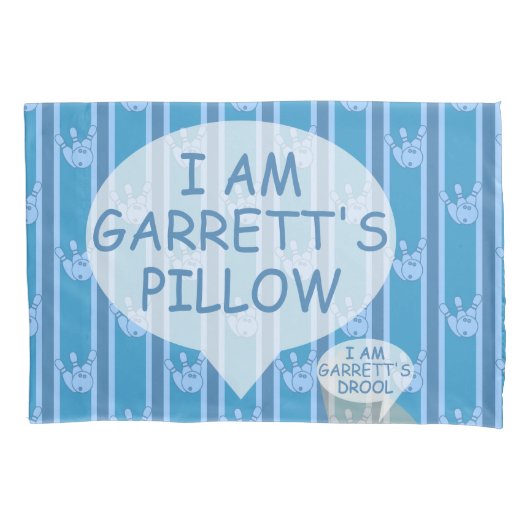 Spaß und Extravaganter individuell anpassbarer Bow Kissenbezug (Vorderseite)