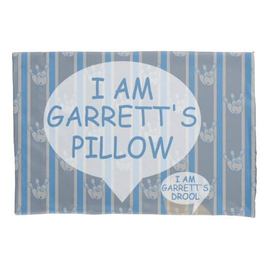 Spaß und Extravaganter individuell anpassbarer Bow Kissenbezug (Vorderseite)