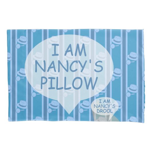 Spaß und Extravaganter, individuell anpassbarer De Kissenbezug (Vorderseite)