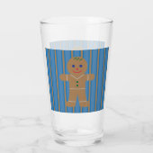 Spaß und Extravaganter Lebkuchenmann Glas (Rückseite)
