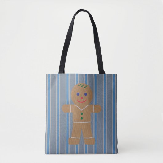 Spaß und Extravaganter Lebkuchenmann Tasche (Vorderseite)