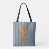 Spaß und Extravaganter Lebkuchenmann Tasche (Rückseite)
