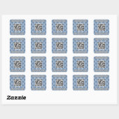 Spaß und Extravaganter PII 3.142 QR-Code Quadratischer Aufkleber (Blatt)