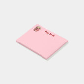 Spaß und Extravaganter "Pop zu ihm" Popcorn Post-it Klebezettel (angewinkelt)