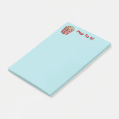 Spaß und Extravaganter "Pop zu ihm" Popcorn Post-it Klebezettel (angewinkelt)
