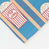 Spaß und Extravaganter Popcorn Fleecedecke (Ecke)
