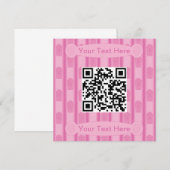 Spaß und Extravaganter Popcorn QR-Code Einladung (Vorne/Hinten)