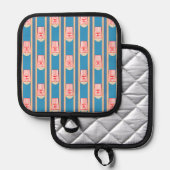 Spaß und Extravaganter Popcorn Topflappen (Vorderseite/Rückseite)