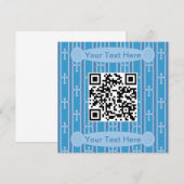 Spaß und Extravaganter QR-Code Einladung (Vorne/Hinten)