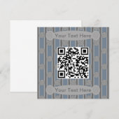 Spaß und Extravaganter QR-Code Einladung (Vorne/Hinten)