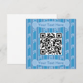 Spaß und Extravaganter QR-Code Einladung (Vorne/Hinten)