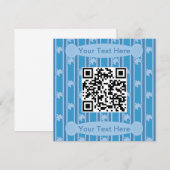 Spaß und Extravaganter Rätsel QR-Code Einladung (Vorne/Hinten)