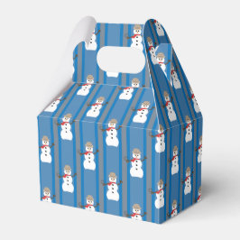 Spaß und Extravaganter Schneemann Detektiv Geschenkschachtel