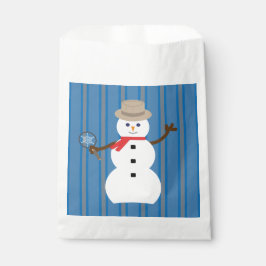 Spaß und Extravaganter Schneemann Detektiv Geschenktütchen