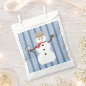 Spaß und Extravaganter Schneemann Detektiv Geschenktütchen (Ausgeschnitten)