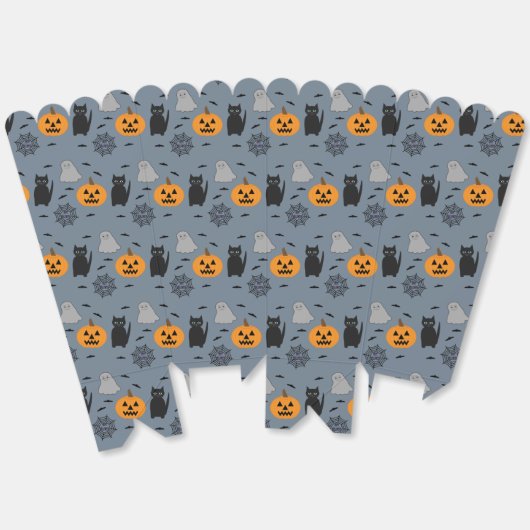 Spaß und Extravagantes Halloween Popcorn Geschenkschachtel (Ungeklappt)