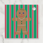 Spaß und Extravagantes Weihnachtsbrot Geschenkanhänger (Rückseite)