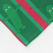 Spaß und Extravagantes Weihnachtslied Fleecedecke (Ecke)