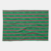 Spaß und Extravagantes Weihnachtslied Geschirrtuch (Horizontal)