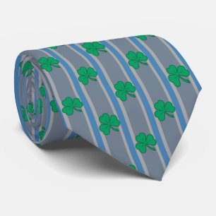 Spaß und Fancy Shamrock Krawatte
