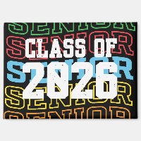 Spaß und Fang "Senior Class of 2026" Magnet