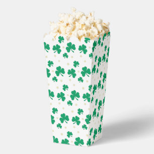 Spaß und Fantasie Shamrock Popcorn Geschenkschachtel