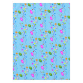 Spaß und farbenfrohe Ballons und Sterne auf LICHT Tischdecke (Vorderseite)