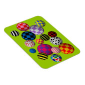 Spaß und farbenfrohe Balls Magnet (Rechte Seite)